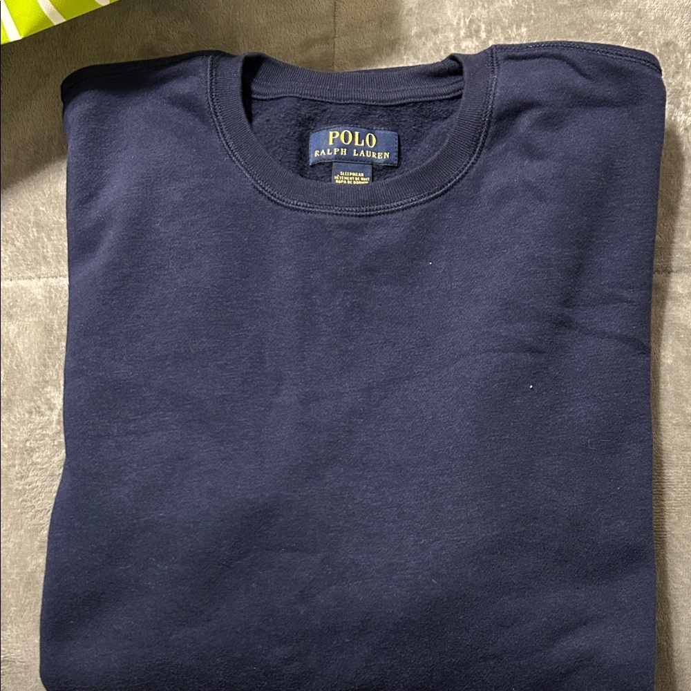 Polo Ralph Lauren Navy Sweatshirt